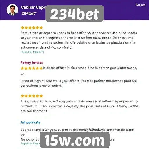 Opiniões de usuários sobre a experiência no 234bet